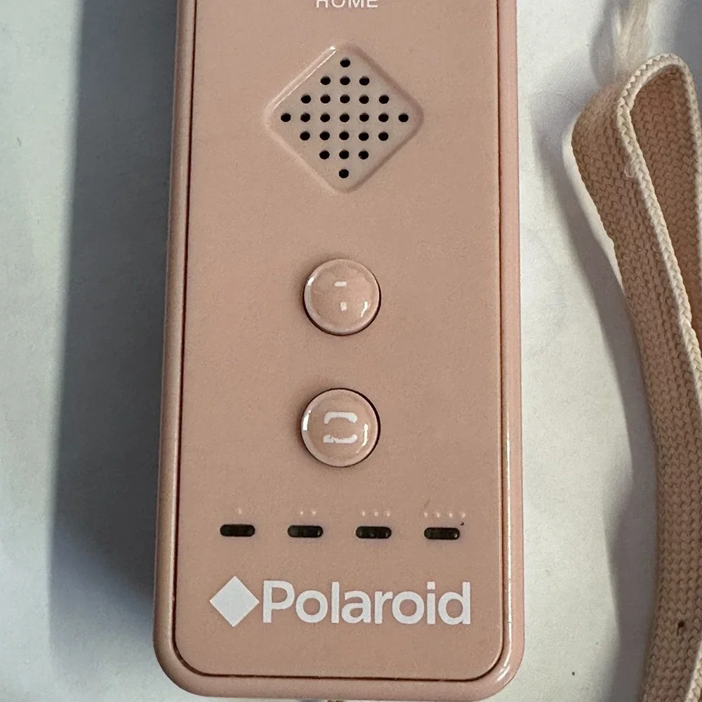 Polaroid Wii Wireless Remote Controller Pink Motion Plus USB Receiver Accessory
